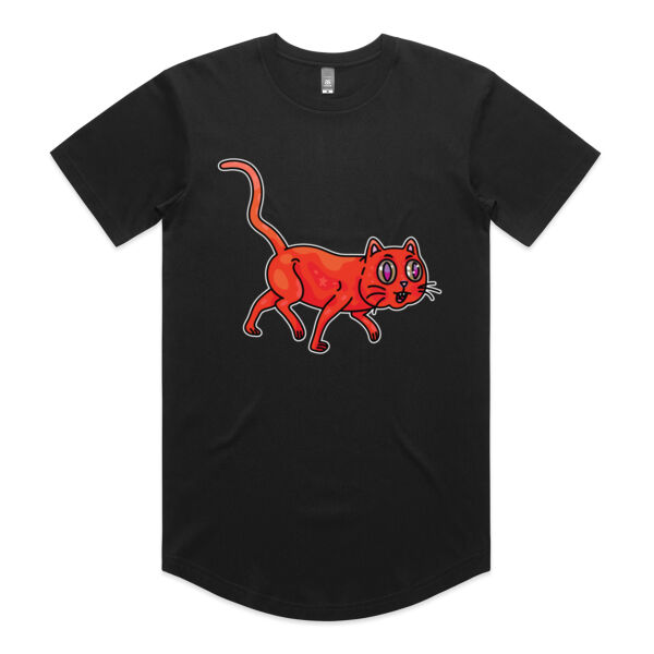 Derp City, Population Kitty! - AS Colour - Staple Curve Tee Thumbnail
