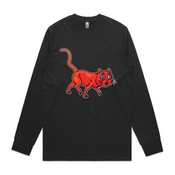 Derp City, Population Kitty! - AS Colour - Classic L/S Tee Thumbnail