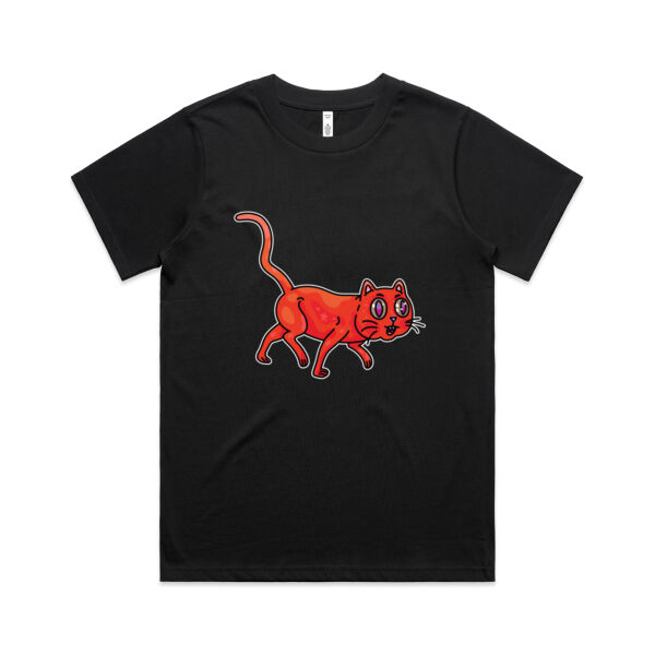Derp City, Population Kitty! - AS Colour - Women's Classic Tee Thumbnail