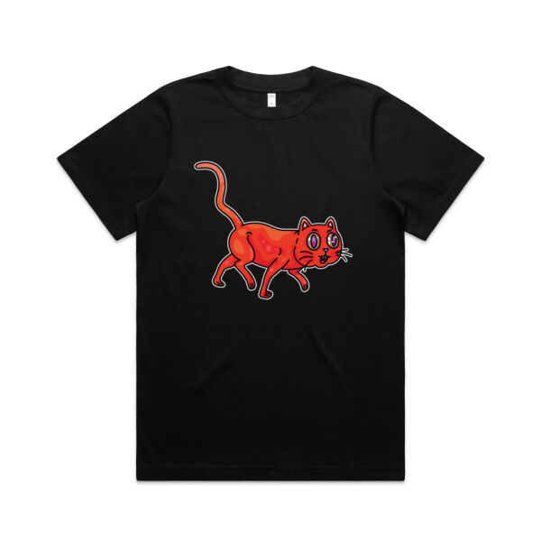 Derp City, Population Kitty! - AS Colour - Women's Heavy Tee Thumbnail
