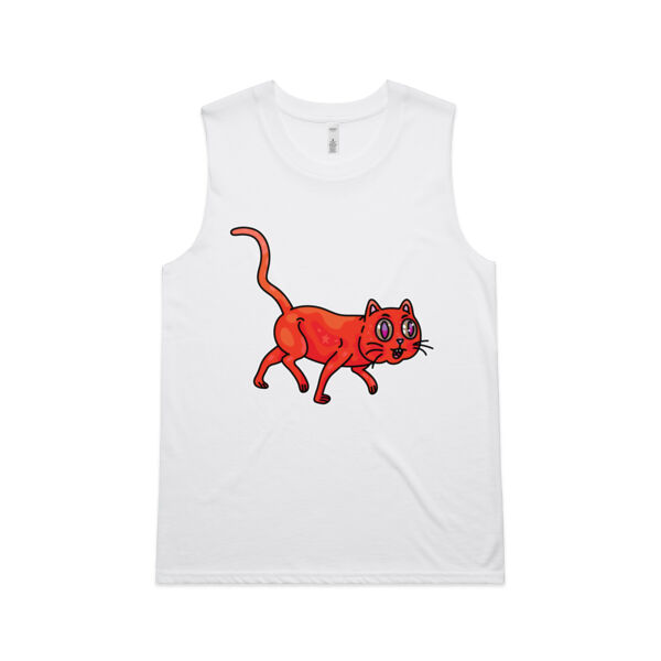 Derp City, Population Kitty! - AS Colour - Women's Upside Tank Thumbnail