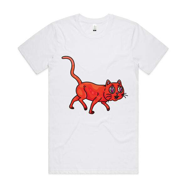 Derp City, Population Kitty! - AS Colour - Organic Cotton Unisex Tee Thumbnail