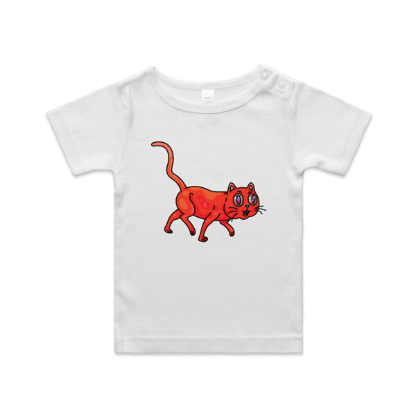 Derp City, Population Kitty! - AS Colour - Organic Infant Wee Tee Thumbnail