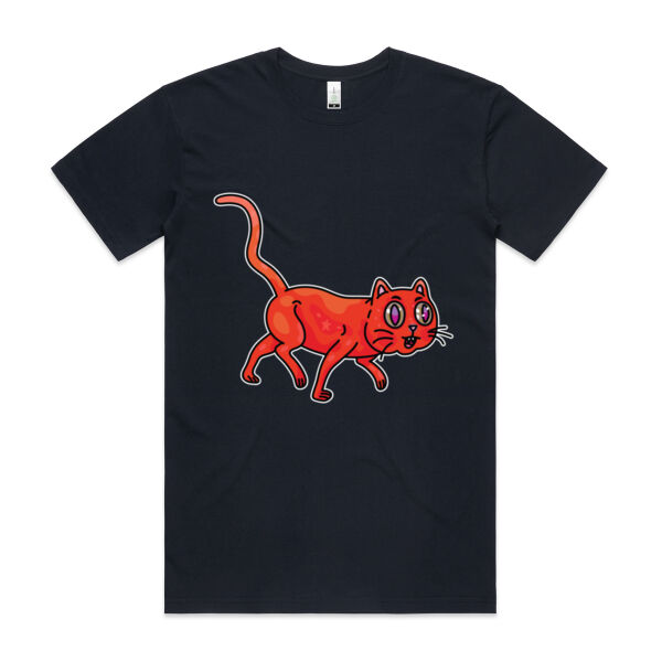 Derp City, Population Kitty! - AS Colour - Organic Staple Tee Thumbnail