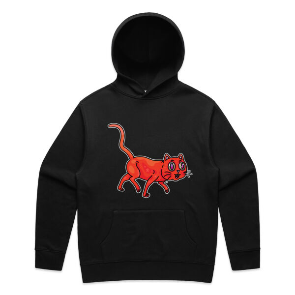 Derp City, Population Kitty! - AS Colour - Mens Relax Hood Thumbnail