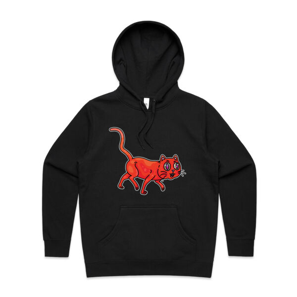 Derp City, Population Kitty! - AS Colour - Women's Stencil Hood Thumbnail