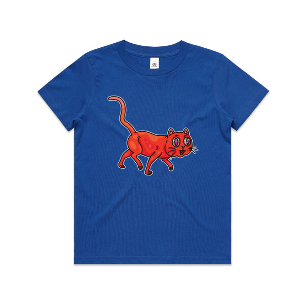 Derp City, Population Kitty! - AS Colour - Kids Youth Tee Thumbnail