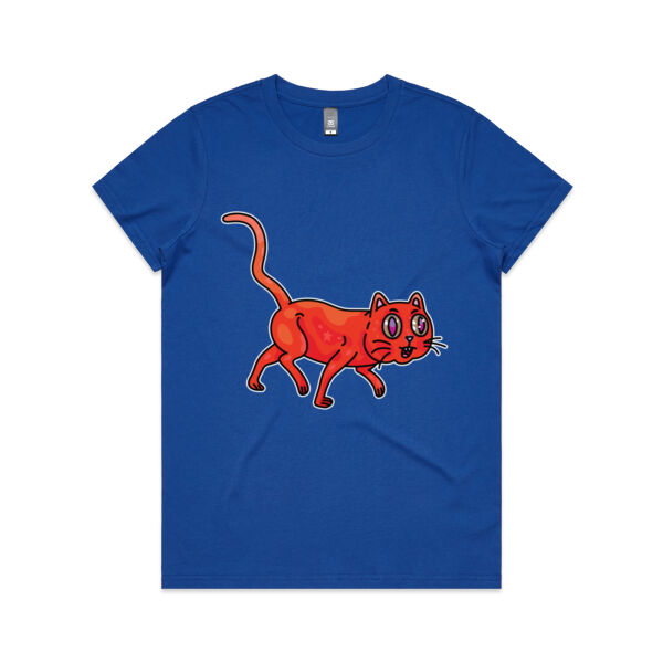 Derp City, Population Kitty! - AS Colour - Women's Maple Tee Thumbnail