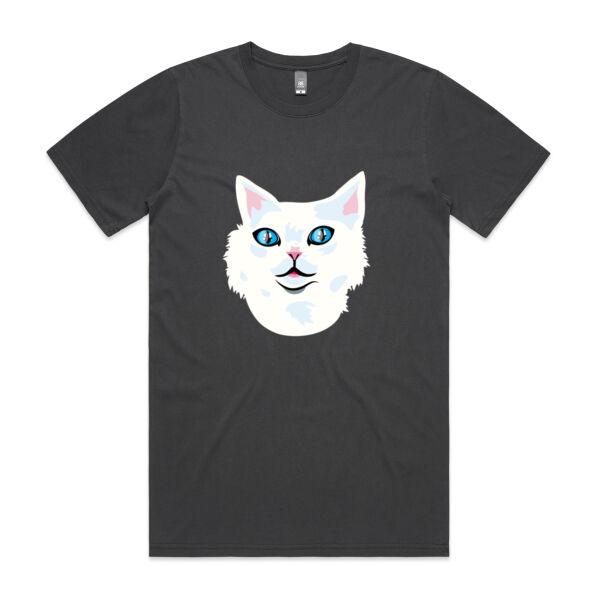 Snowy Cat - AS Colour - Faded Tee Thumbnail