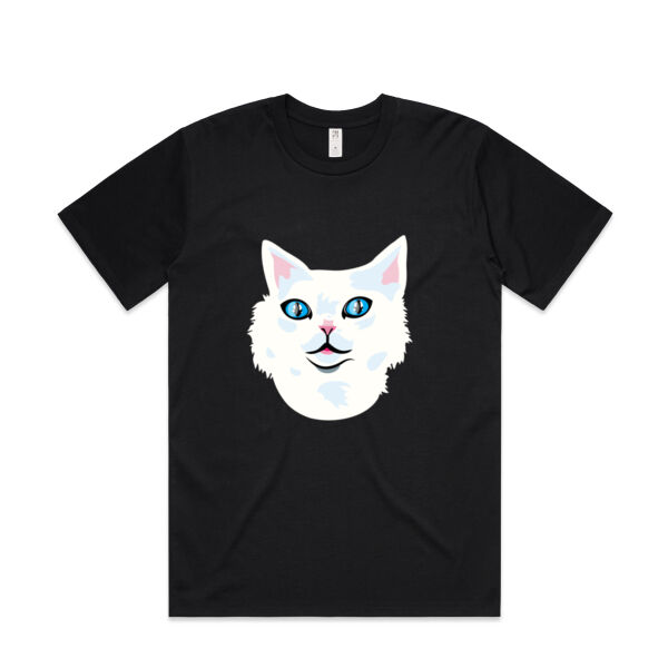 Snowy Cat - AS Colour - Mens Classic Minus Tee Thumbnail