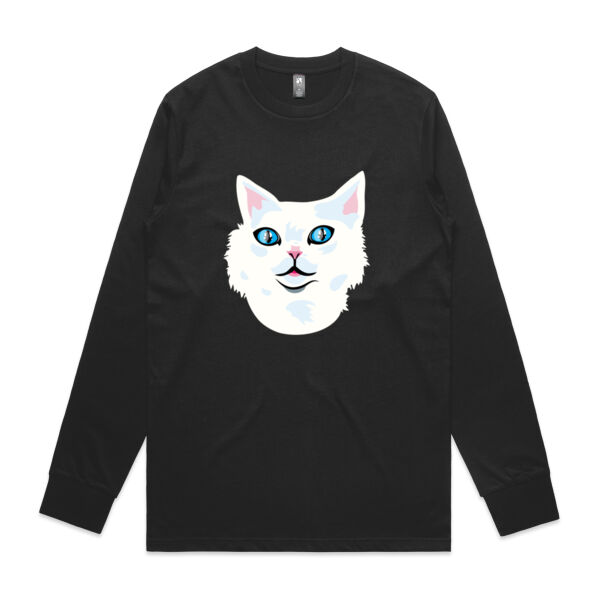 Snowy Cat - AS Colour - Classic L/S Tee Thumbnail