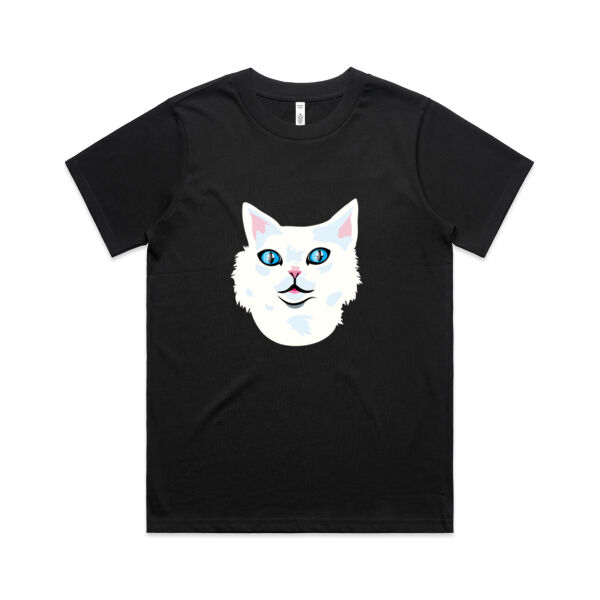 Snowy Cat - AS Colour - Women's Classic Tee Thumbnail