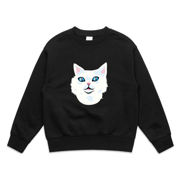 Snowy Cat - AS Colour - Kids Relax Crew Thumbnail