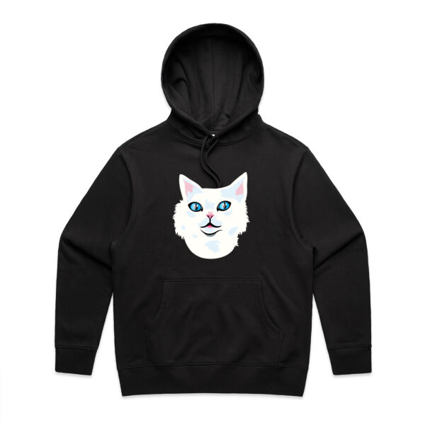 Snowy Cat - AS Colour - Men's Heavy Hood Thumbnail