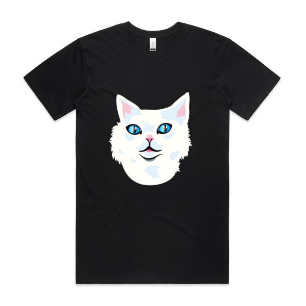 Snowy Cat - AS Colour - Organic Staple Tee Thumbnail