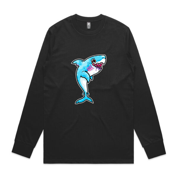 The Vigorous, Hungry Shark of the sea - AS Colour - Classic L/S Tee Thumbnail