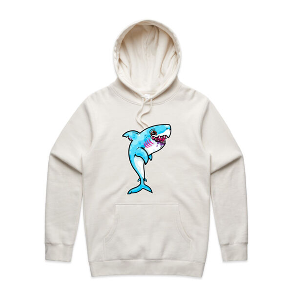 The Vigorous, Hungry Shark of the sea - AS Colour - Organic Stencil Hood Thumbnail