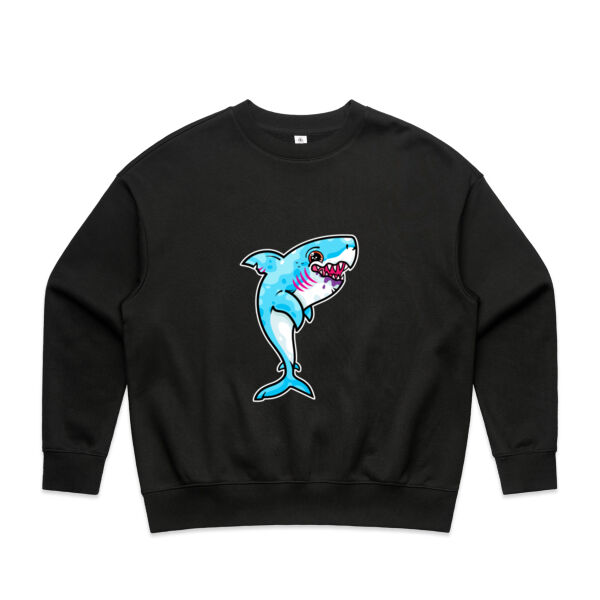 The Vigorous, Hungry Shark of the sea - AS Colour - Wo's Heavy Crew Thumbnail