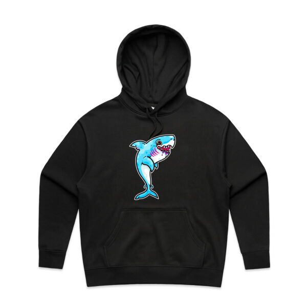 The Vigorous, Hungry Shark of the sea - AS Colour - Women's Heavy Hood Thumbnail