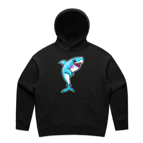 The Vigorous, Hungry Shark of the sea - AS Colour - Women's Relax Hood Thumbnail