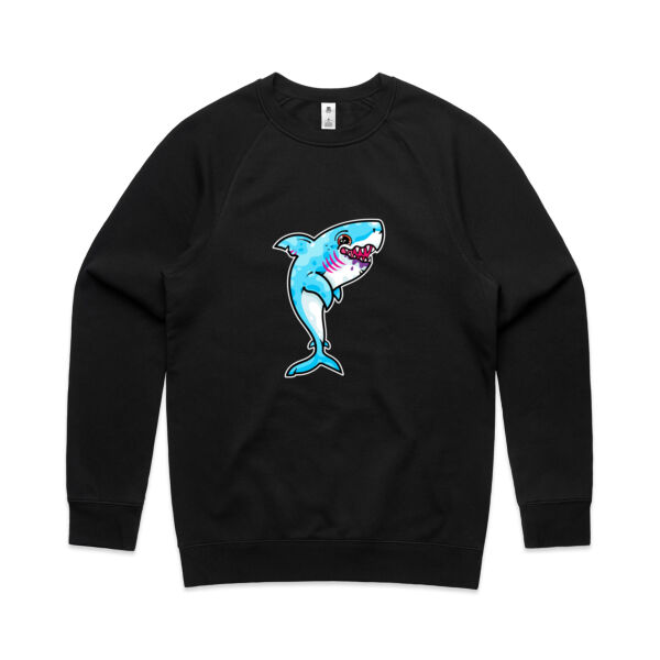 The Vigorous, Hungry Shark of the sea - AS Colour - Men's Supply Crew Sweatshirt Thumbnail