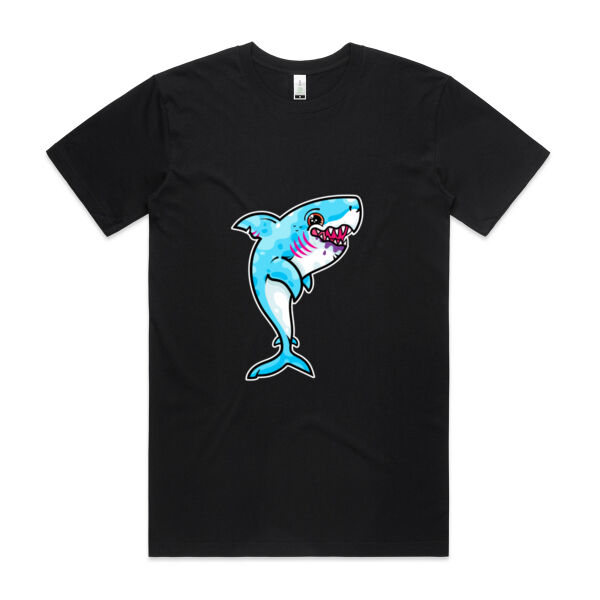 The Vigorous, Hungry Shark of the sea - AS Colour - Organic Staple Tee Thumbnail