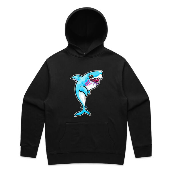 The Vigorous, Hungry Shark of the sea - AS Colour - Mens Relax Hood Thumbnail