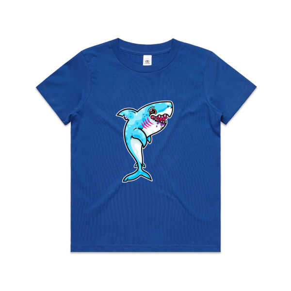 The Vigorous, Hungry Shark of the sea - AS Colour - Kids Youth Tee Thumbnail