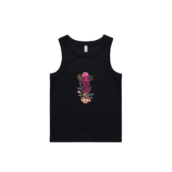 Octo Cube Solver - Version 1 - AS Colour - Wo's Organic Rib Tank Thumbnail