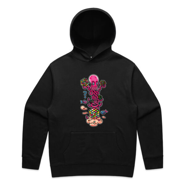 Octo Cube Solver - Version 1 - AS Colour - Mens Relax Hood Thumbnail