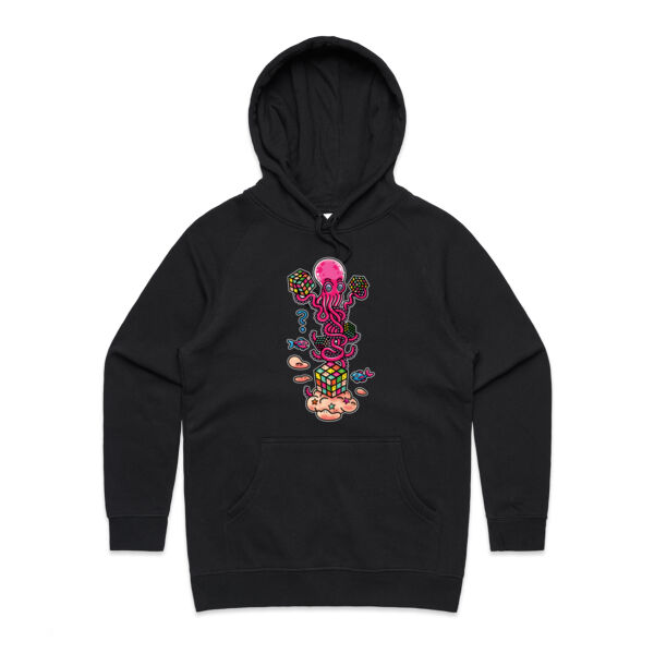 Octo Cube Solver - Version 1 - AS Colour - Women's Supply Hood Thumbnail