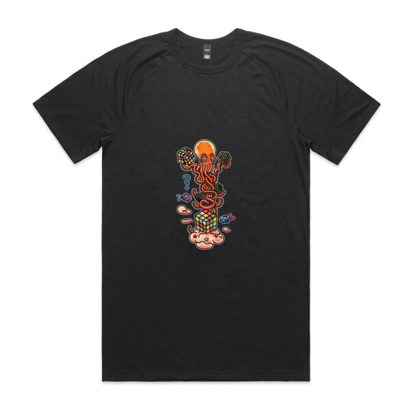 Octo Cube Solver - Version 2 - AS Colour - Staple Active Blend Tee Thumbnail