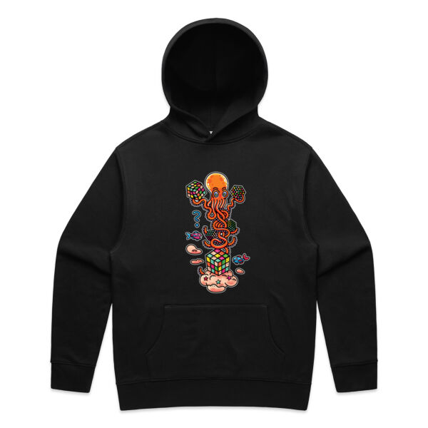 Octo Cube Solver - Version 2 - AS Colour - Mens Relax Hood Thumbnail