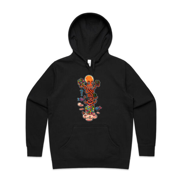 Octo Cube Solver - Version 2 - AS Colour - Women's Stencil Hood Thumbnail