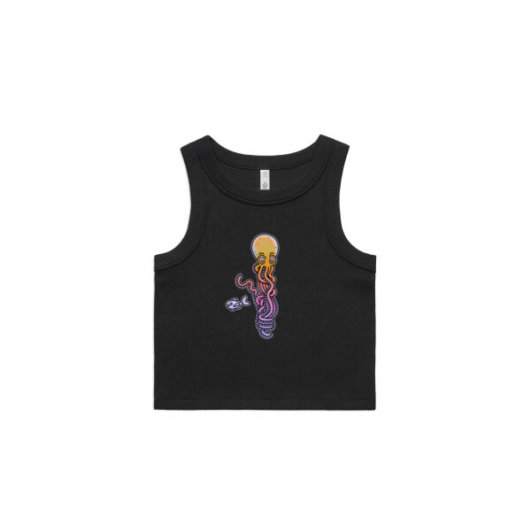 Bundled Octo - V1 - AS Colour - Wo's Organic Rib Crop Tank Thumbnail
