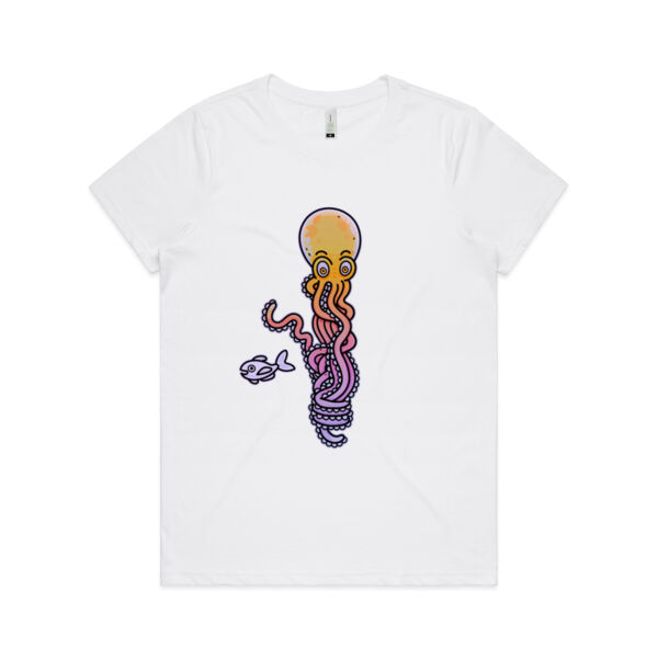 Bundled Octo - V1 - AS Colour - Organic Women's  Maple Tee Thumbnail