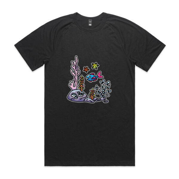 A Fishy Home - AS Colour - Staple Active Blend Tee Thumbnail