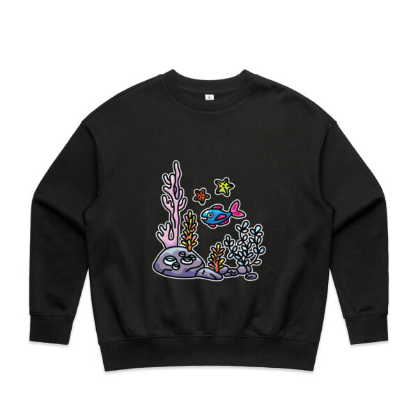 A Fishy Home - AS Colour - Wo's Heavy Crew Thumbnail