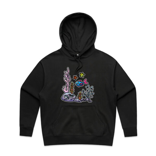 A Fishy Home - AS Colour - Women's Heavy Hood Thumbnail