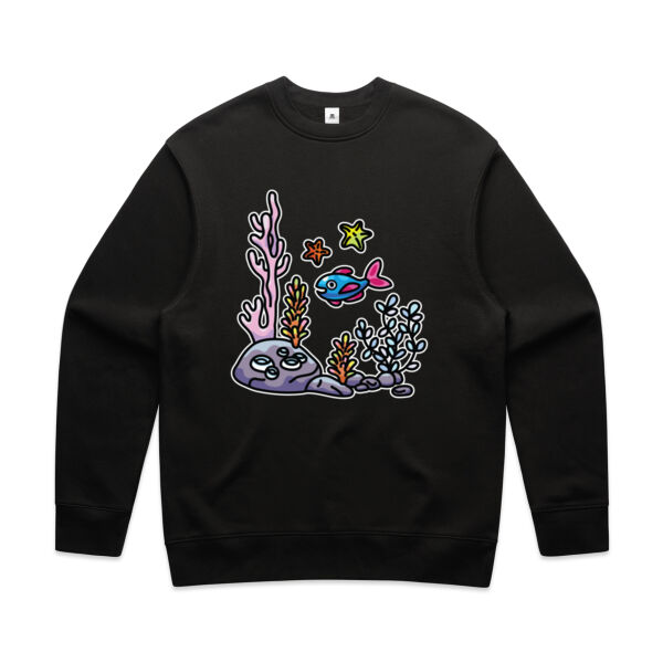 A Fishy Home - AS Colour - Men's Relax Crew Thumbnail