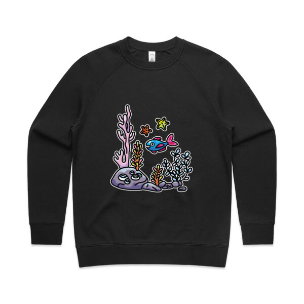 A Fishy Home - AS Colour - Women's Supply Crew Thumbnail