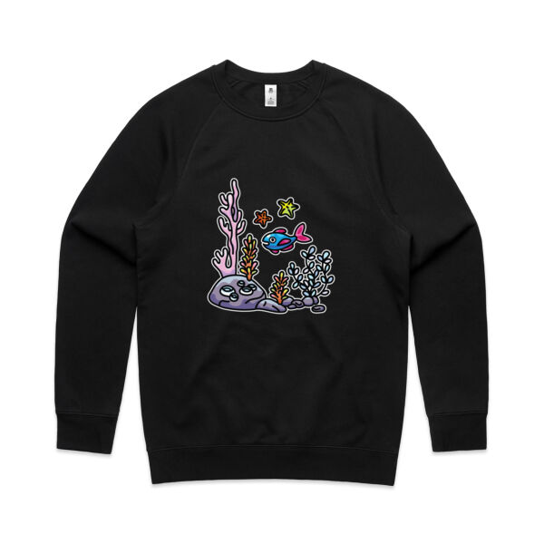 A Fishy Home - AS Colour - Men's Supply Crew Sweatshirt Thumbnail