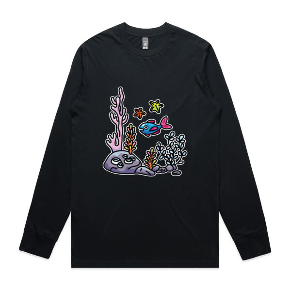 A Fishy Home - AS Colour -  Men's Staple L/S Tee  Thumbnail