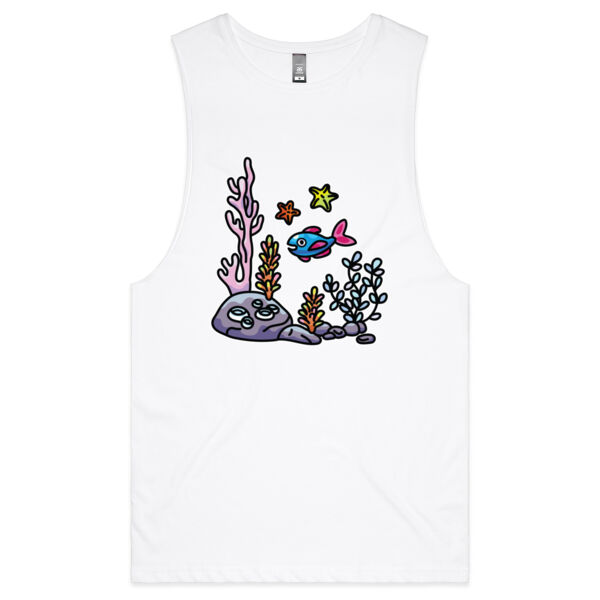 A Fishy Home - AS Colour - Barnard Tank Top - Muscle Tee Thumbnail