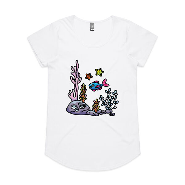 A Fishy Home - AS Colour - Women's 'Mali' Scoop Tee Thumbnail