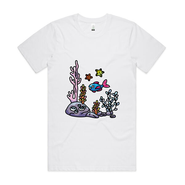 A Fishy Home - AS Colour - Organic Cotton Unisex Tee Thumbnail