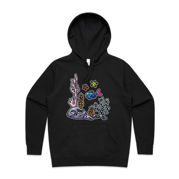 A Fishy Home - AS Colour - Women's Stencil Hood Thumbnail