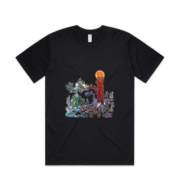 A Sea Bed fit for an Octopus - AS Colour - Mens Classic Minus Tee Thumbnail