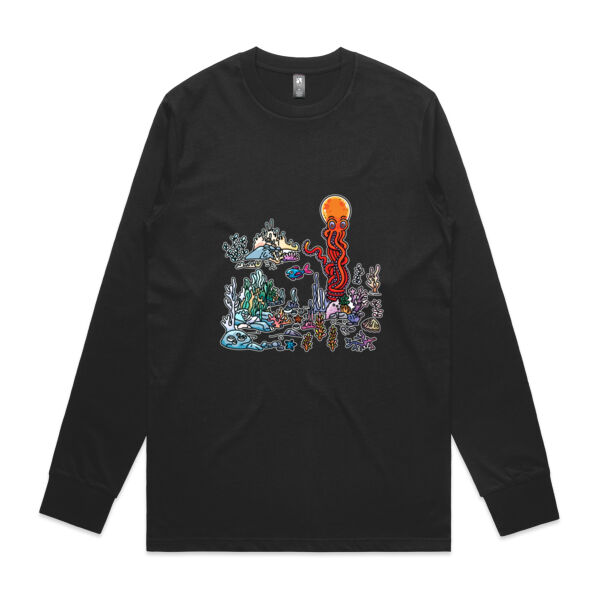 A Sea Bed fit for an Octopus - AS Colour - Classic L/S Tee Thumbnail