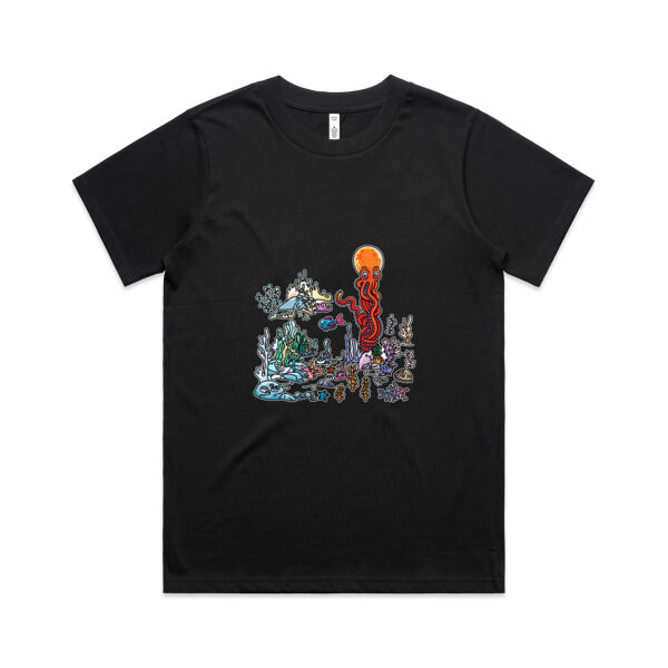 A Sea Bed fit for an Octopus - AS Colour - Women's Classic Tee Thumbnail